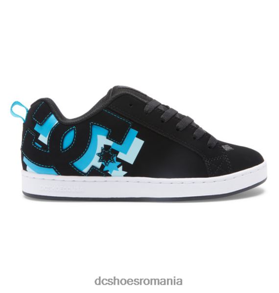 DC Shoes pantofi graffik de curte pentru femei X0FD0447 oceanul negru/hawaian