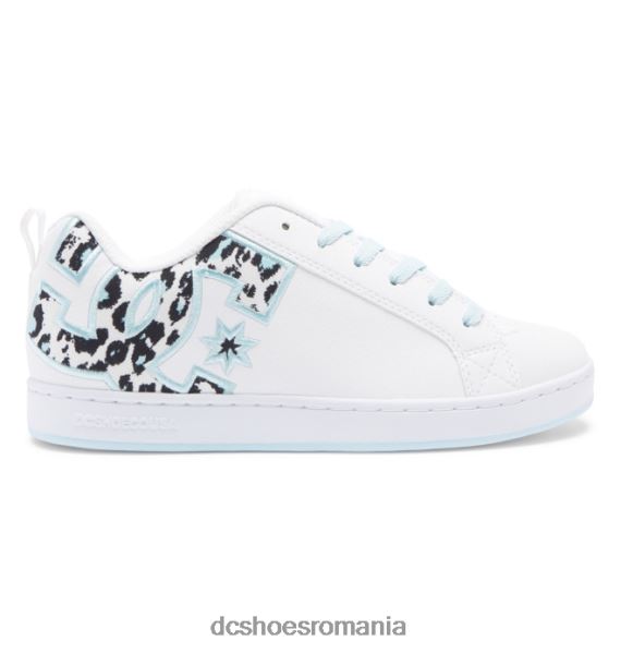DC Shoes pantofi graffik de curte pentru femei X0FD0450 imprimeu de ghepard