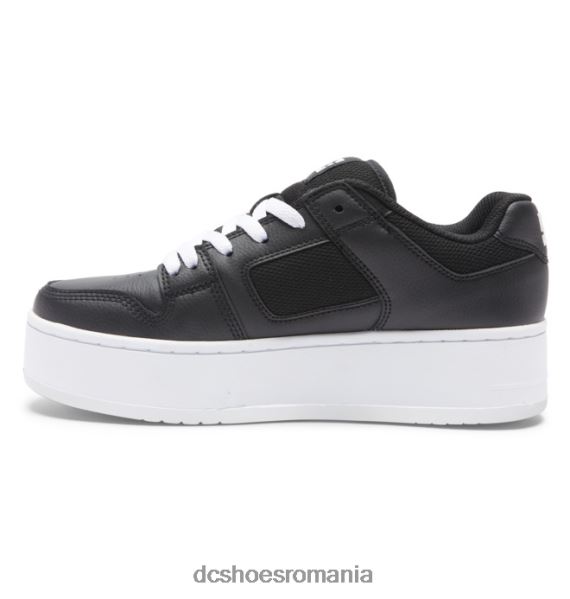 DC Shoes pantofi cu platforma manteca 4 pentru dama X0FD0489 alb negru