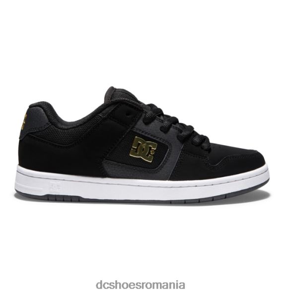 DC Shoes pantofi manteca 4 dama X0FD0498 negru/auriu
