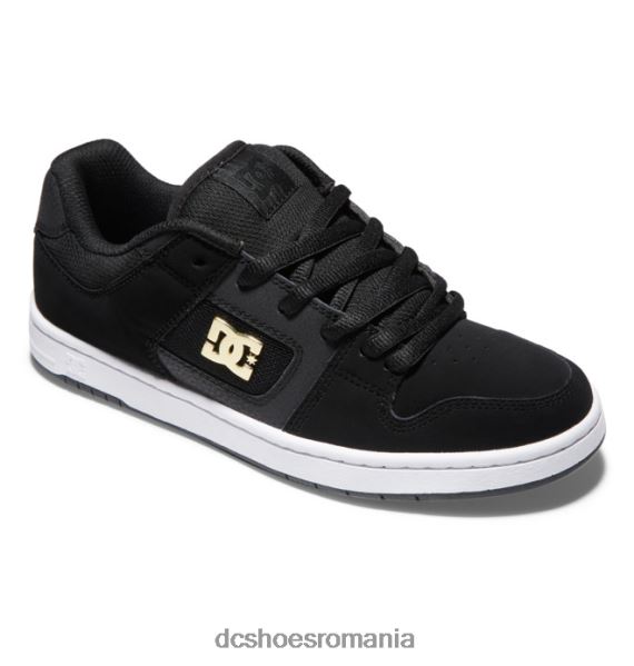 DC Shoes pantofi manteca 4 dama X0FD0498 negru/auriu