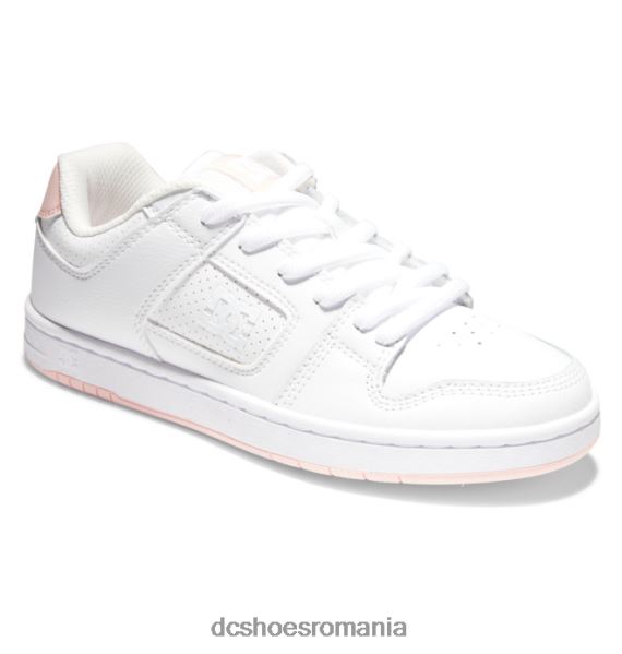 DC Shoes pantofi manteca 4 dama X0FD0503 alb/roz