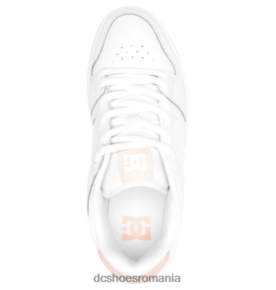 DC Shoes pantofi manteca 4 dama X0FD0503 alb/roz