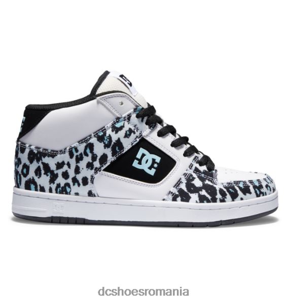DC Shoes pantofi manteca 4 mid - mid-top pentru femei X0FD0468 imprimeu de ghepard