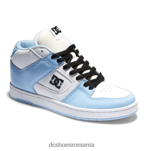 DC Shoes pantofi manteca 4 mid - mid-top pentru femei X0FD0476 albastru/alb/negru