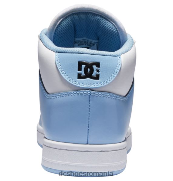 DC Shoes pantofi manteca 4 mid - mid-top pentru femei X0FD0476 albastru/alb/negru