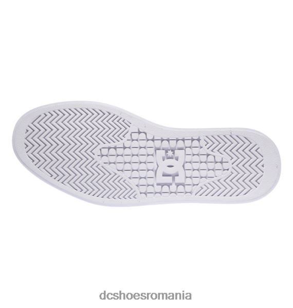 DC Shoes pantofi înalți cu platformă manuală de damă X0FD0471 alb/negru/floare