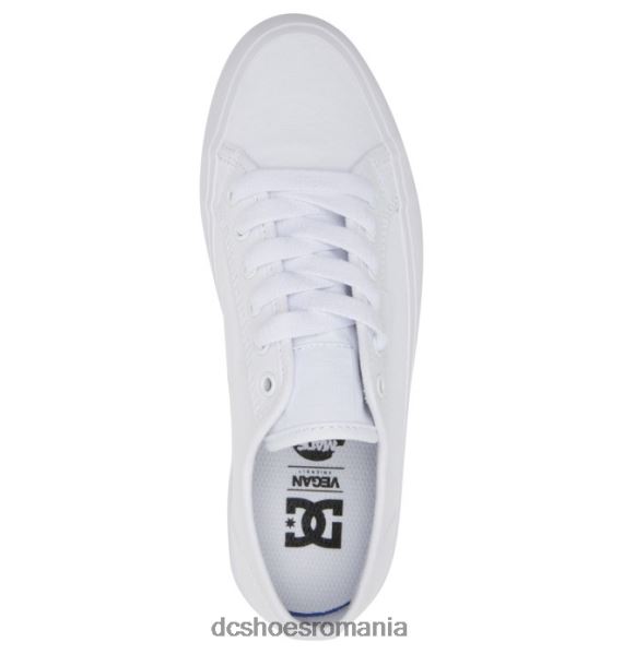 DC Shoes platforma manuala - pantofi plat pentru femei X0FD0473 alb
